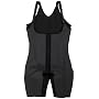 Squeem Magical Lingerie Shapewear, Firm Compression, Cotton & Rubber, Short-Vest, Black, Medium