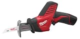 Milwaukee 2420-22 M12 12-Volt Cordless Hackzall Reciprocating Saw Kit