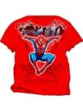 Spider-Man Marvel Skyline Youth Child's Red T-shirt