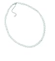Elements Sterling Silver Ladies N2507W White Freshwater Pearl Single Row Necklace