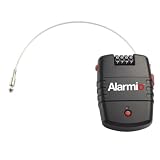 TripNeeds Alarmio Versatile Motion Sensitive Personal Alarm Cable Lock, Black Kitchen & Housewares
