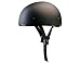 Daytona Helmets Skull Cap Without Visor Dull Black DOT Approved Motorcycle Helmet