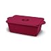 Heathrow Scientific HD28729R Ruby Polyurethane True North Cool Container Pan with Ergonomic Handle, 9 liters Capacity