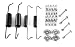 Third Party New : VW Beetle Brake Hardware Kit Front 1958-1964