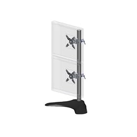 Ergotech Dual Vertical LCD Monitor Stand (100-D28-B11) by Ergotech