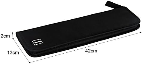 Poicosta - Premium Travel Tie Case - Black