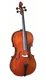 Produkt-Bild: GiMa 1/4 Cello Garnitur Decke, Boden und Zargen aus Massivholz, Ebenholzgriffbrett