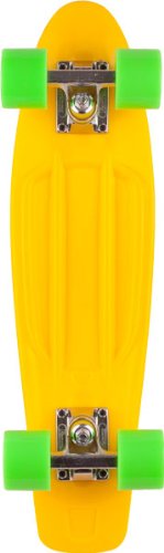 Penny Complete Skateboard - Yellow / Green - 22.75in x 6in