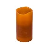 Everlasting Glow Flameless Wax Candle with Timer, Caramel Color with Caramel Scent, 3 by 6 Inch 312hOD6REaL. SL160 Everlasting Glow Flameless Wax Candle with Timer, Caramel Color with Caramel Scent, 3 by 6 Inch