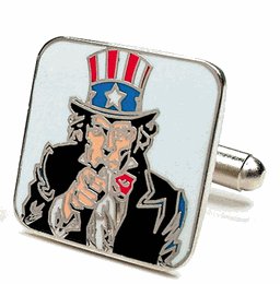 Cufflinks - Uncle Sam