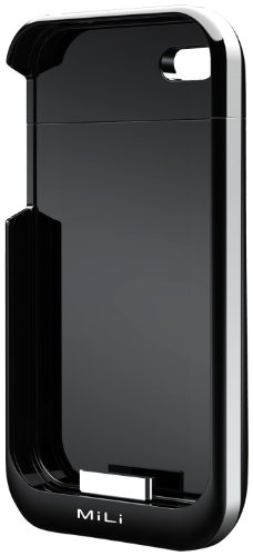 Mili Power Spring 4 Schutzh&uuml;lle mit integriertem Akku f&uuml;r Apple iPhone 4 schwarz Preisvergleich