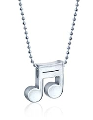 Alex Woo "Little Notes" Note Pendant Necklace, 16"