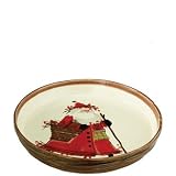 Vietri Old St. Nick Round Baking Dish