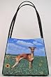Italian Greyhound Dog Handbag Purse