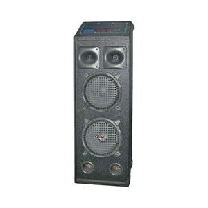 Pyle PADH21A 1000W Dual 10-Inch Speaker with Built-in 2 Channel Mixer