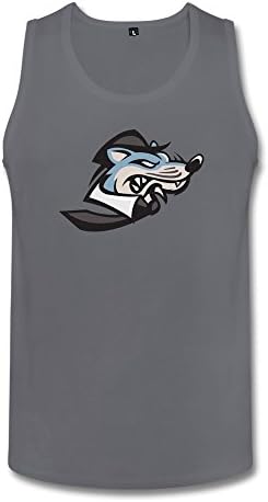 LinYang Mens High Quality Las Vegas Rat Pack Jersey Tank Tee Shirts M Deep Heather