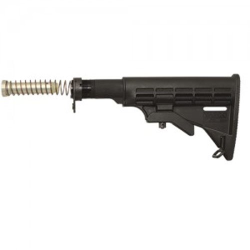 Tapco Intrafuse Mil-Spec AR T6 Stock, Complete Assembly, Black