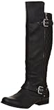 Not Rated Women's Uptown Boot,Black,6 M US