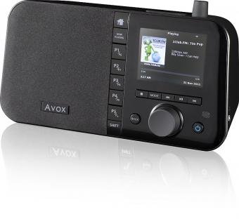 Avox Indio Color Internetradio mit großem Farbdisplay