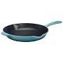 Le Creuset Enameled Cast-Iron 11-3/4-Inch Skillet with Iron Handle, Caribbean