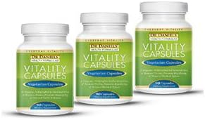 Vitality Capsules - 270 Pills