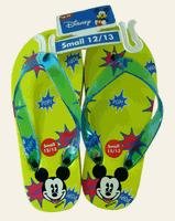 Disney Mickey Mouse Children's Yellow Sandals - Kids Mickey Sandals (Small Sz 12/13)