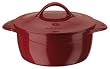 Calphalon Enamel Cast Iron 5 Quart Dutch Oven, Cabernet Red