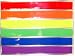 Mens RAINBOW FLAG Punk Rock Metal Belt Buckle