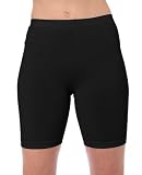 Danskin Women's 7" Supplex Bike,Black,Medium