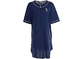 Buy Paradise Bay Zip Front Anchor Cover-up