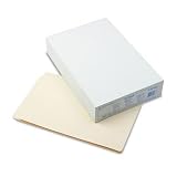(Price/BX)Laminated Fldrs W/1 Fastnr, Strt Cut, End Tab, 11-Pt, Lgl, MLA, 50/bx