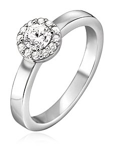 Pierre Cardin Damen-Ring Encours 925 Sterling Silber Gr. 58 (18.5) PCRG90354A180 Preisvergleich