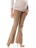 Motherhood Maternity: Indigo Blue Secret Fit Belly(tm) Corduroy 5 Pocket Skinny Boot Maternity Pants