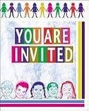 Hayes School Publishing PC11 Preschool Graduation Invitation- Set of 25 Invitations with envelopes