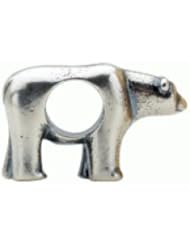 Sterling Silver Bear Bead