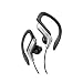 Jvc Haeb75s Sports Ear Clip Headphones with Adjustable Clip - Silver
