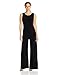 Norma Kamali Women's Sleeveless Shirred-Waist Jumpsuit