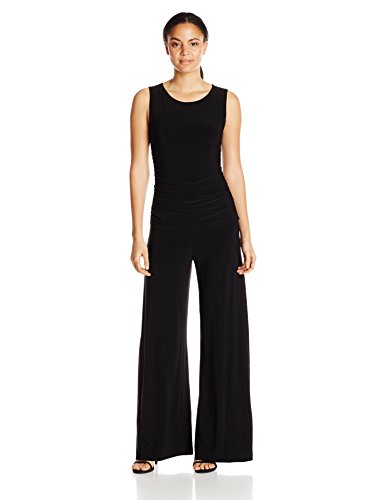 Norma Kamali Women's Sleeveless Shirred-Waist Jumpsuit
