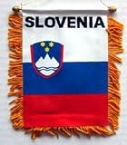 Slovenia - Window Hanging Flags Slovenia - Window Hanging Flags