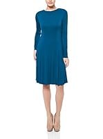 The Jersey Dress Company Vestido 3308 (Azul Petróleo)