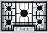 Bosch 800 Series : NGM8054UC 30in 5 Burner Gas Cooktop - Stainless Steel