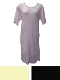 Pack of 3 Short Sleeve Solid Color Cotton Nightgowns Plus Size 4X