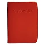Milano Passport Cover Color: Red