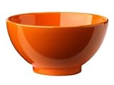 Waechtersbach Solid Orange Peel Soup/Cereal Bowls Set of 4