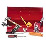 16-Piece Light-Duty Office Tool Kit in 16 Metal Box, Black (GNSCTB9)