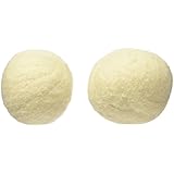 Maple Hill Dryer Balls set of 2 Unscented (100% Domestic Wool, X-Large, Handmade in the USA, Eco-Friendly, Organic, Natural Fabric Softener Eliminates Dryer Sheets)