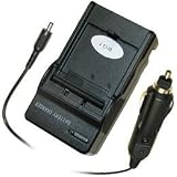 Sony Cybershot DSC-W70, DSC-W80, DSC-W90 - Replacement Battery Charger (Incl. Car Plug Adapter)