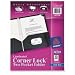 Avery Corner Lock Two-Pocket Folders, Black, Pack of 10 (47760)