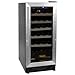 Haier HVCE15BBH Built-In or Freestanding 26-Bottle Wine Cellar