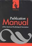 Publication Manual of the American Psychological Association